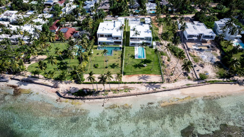 Beach at Playa Bonita beside Villa Serenity, Las Terrenas