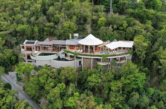 Valhalla from above, in the trees above Cinnamon Bay, Catherineberg, St. John